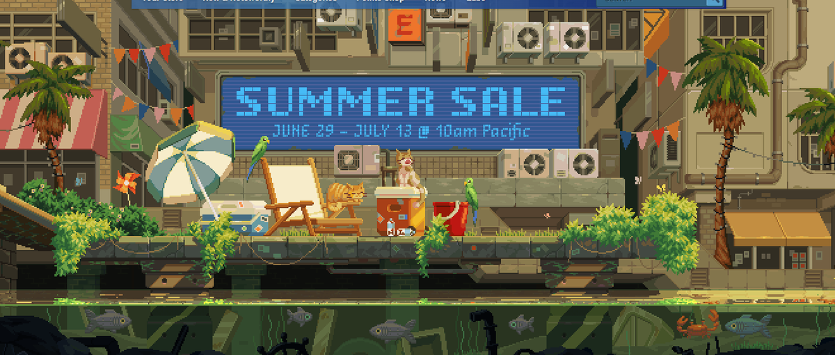 RT @Wario64: Steam Summer Sale https://t.co/okyabNdci0 https://t.co/7FNCuZp0Hu