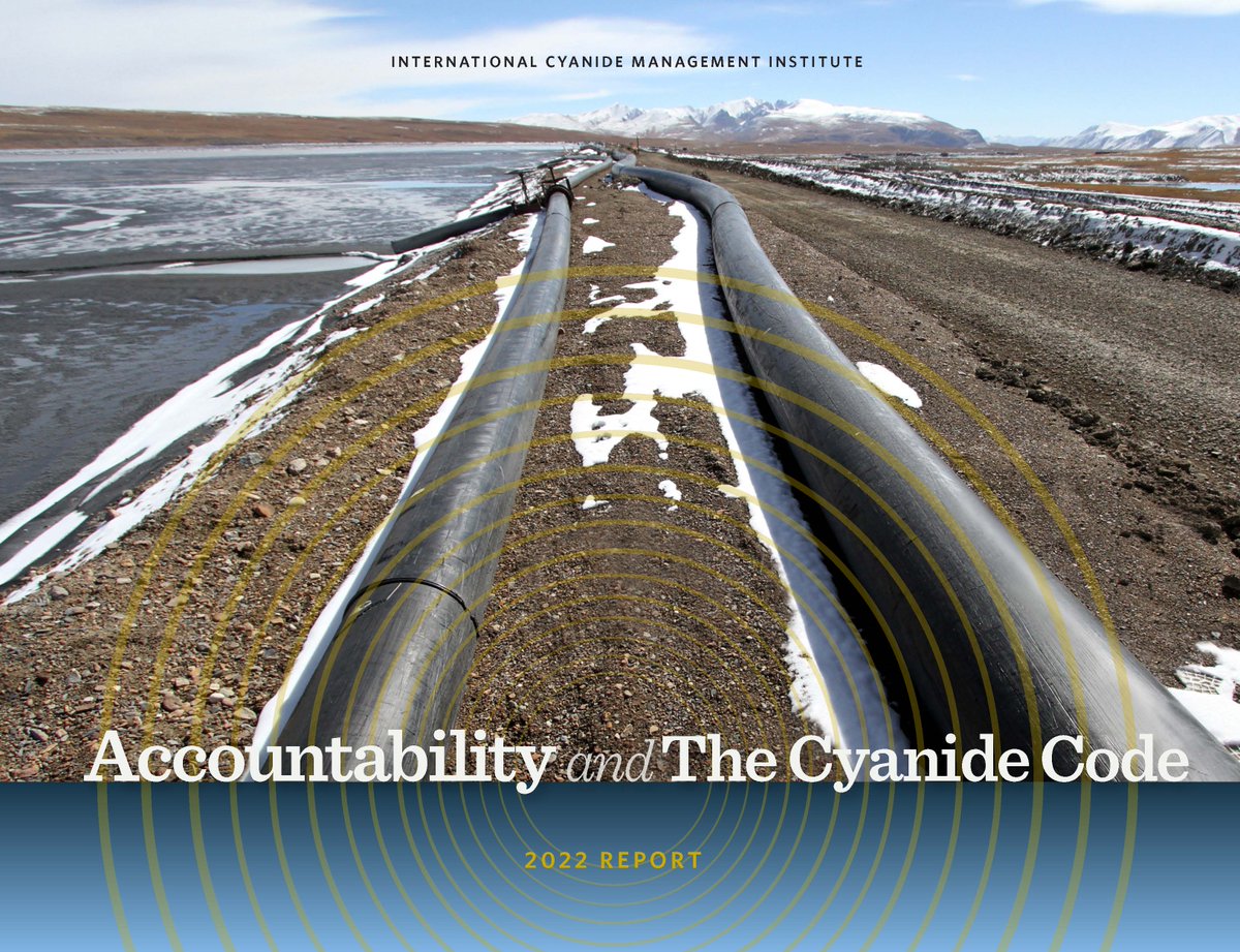 The goal of the Cyanide Code is not just certification of facilities and operations, but that mines, cyanide producers, and transporters improve their safety, environmental and social responsibility performance.  See our 2022 Annual Report: ow.ly/LT8f50P0xNN