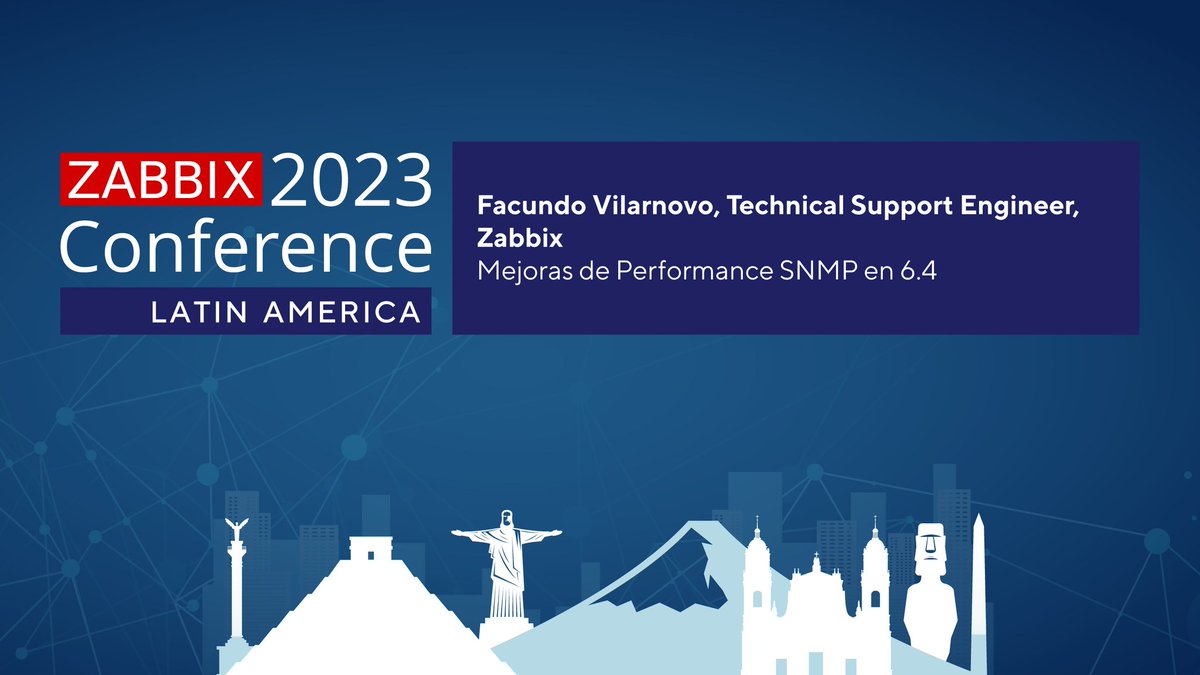zabbix_latam's tweet image. #ZabbixConferenceLatam2023 🚀 ¡Optimiza el rendimiento de SNMP en la versión 6.4 de Zabbix! Acompaña a Facundo Vilarnovo y descubre las mejoras implementadas. 

¡Mira en youtube! youtu.be/rJnpybVYnEo