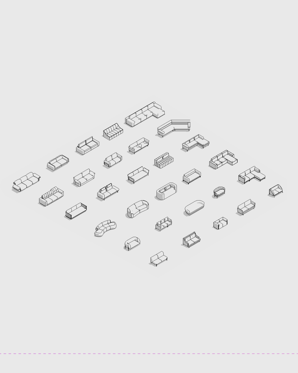 BlocksRevit's tweet photo. 🔍 Take a look at the variety of #Sofa models available for you to add with just one click to your #Revit projects!

🖥 Simplify your architecture and interior design work by downloading the #plugin at https://t.co/OUQOTGXXde and enhance the quality of your #projects! https://t.co/zi39oGiBaD