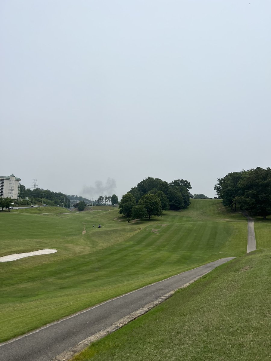 Extreme green and regulator app on fairways this morning and greens are right where we want them going into July!