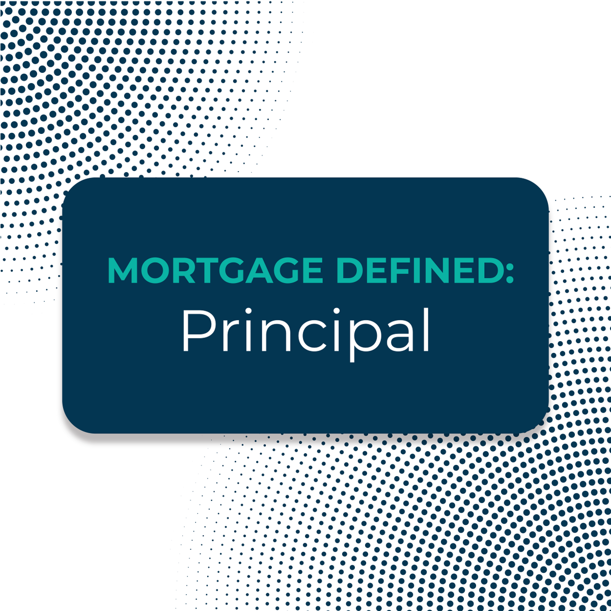 jwhallstead's tweet photo. Principal is the amount you borrowed via your mortgage and will pay back over the life of your loan. The more of the principal you pay back, the more home value you own. 

More mortgage terms defined: https://t.co/1Hy3FYaYp4

#cardinalfinancial #mortgage #homeloan #homebuying https://t.co/bpoeBIpppl