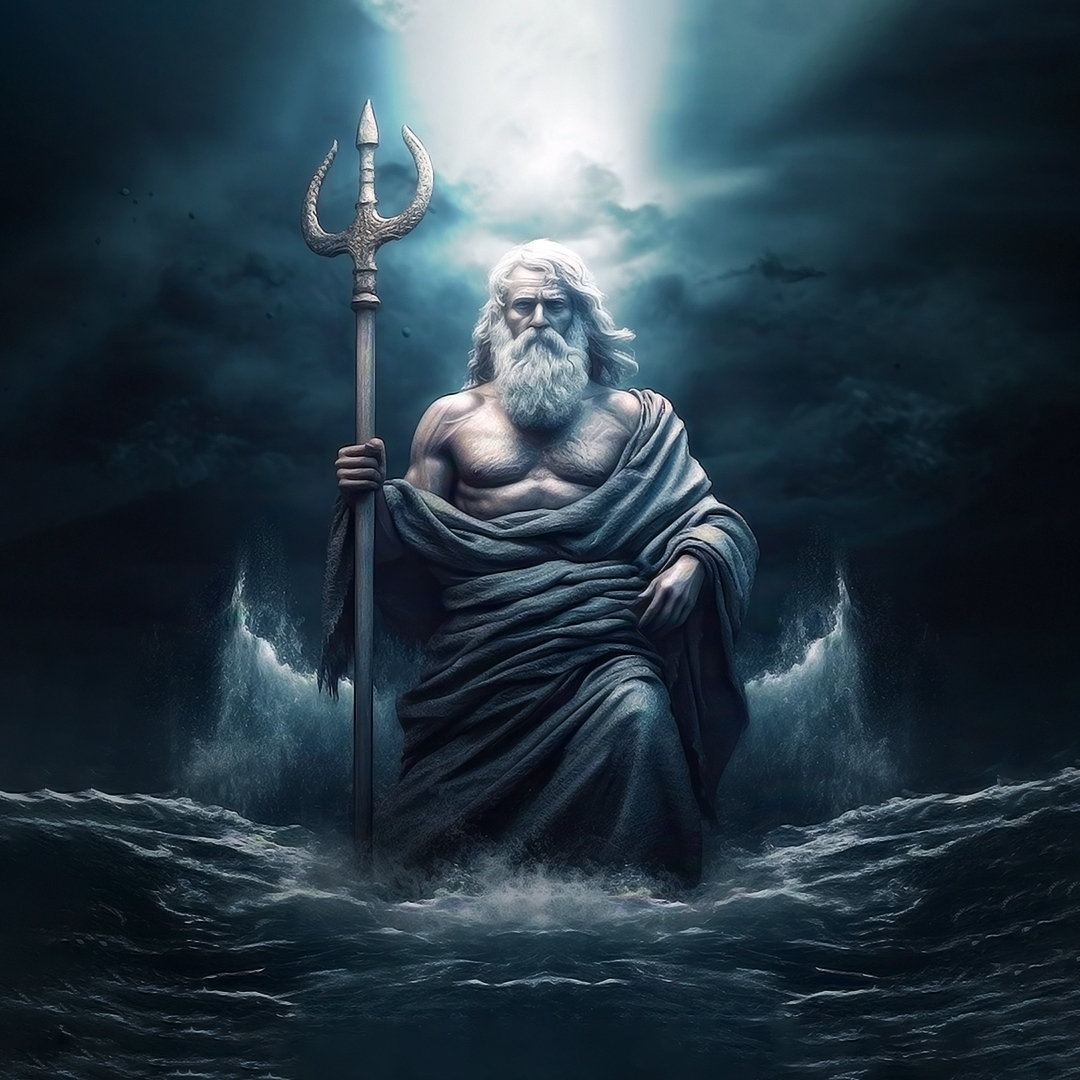 Experience the might of Ver, the God of Water. 🌊 Ruling over the waters of #Arcadia, from lakes and rivers to the vast ocean, Ver is the deity that ancient fishermen turned to for safety. Interact with Ver at lootverse.com for exciting rewards. 🔥💫 #GAD #Mythology