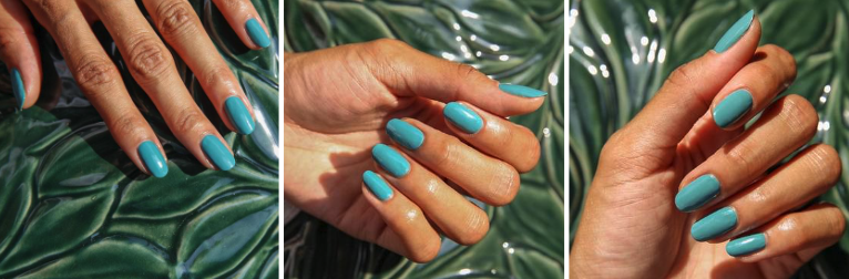 19 Prairie is a soothing, sage-green creme. A #nailpolishshade that conjures up fields of lavender and wild horses running over a landscape of rolling hills. 🌿

📸: Sharisse Daley
Model 💃: @christinagranthands