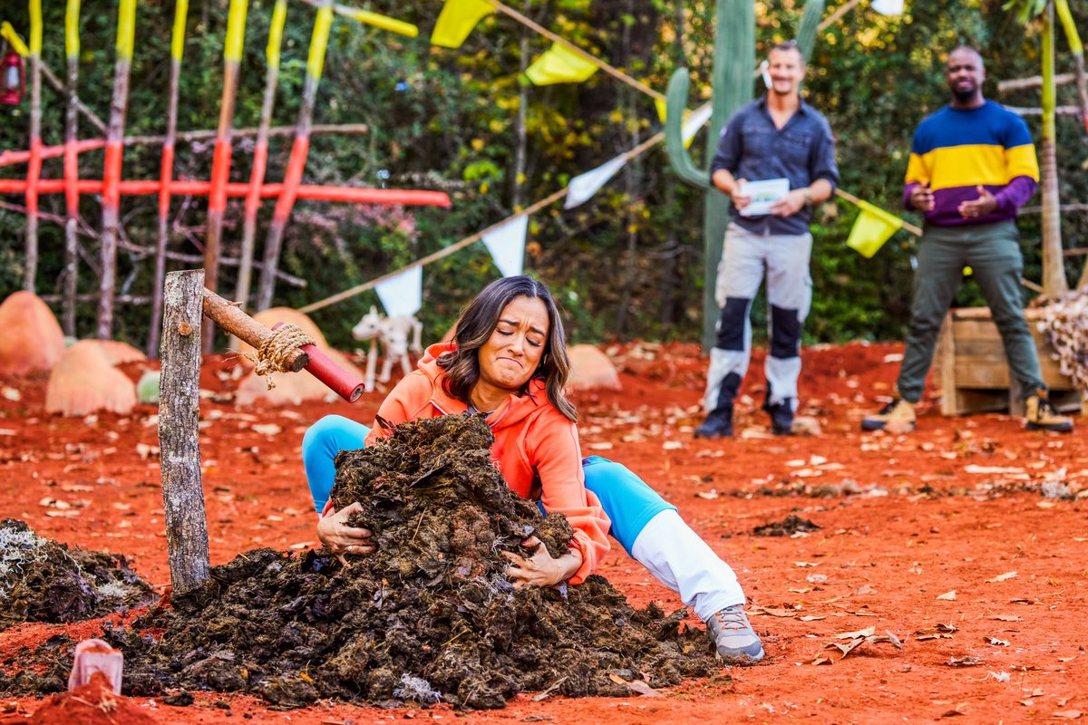 Caption this?! Survival sometimes requires that we dig deep and do the unimaginable- and it often involves mud, poop, blood, grime, sweat and grimaces! Tonight’s episode is a fun one & makes one inspirational winner both richer and prouder… Only on @TBSNetwork 9pm EST.…