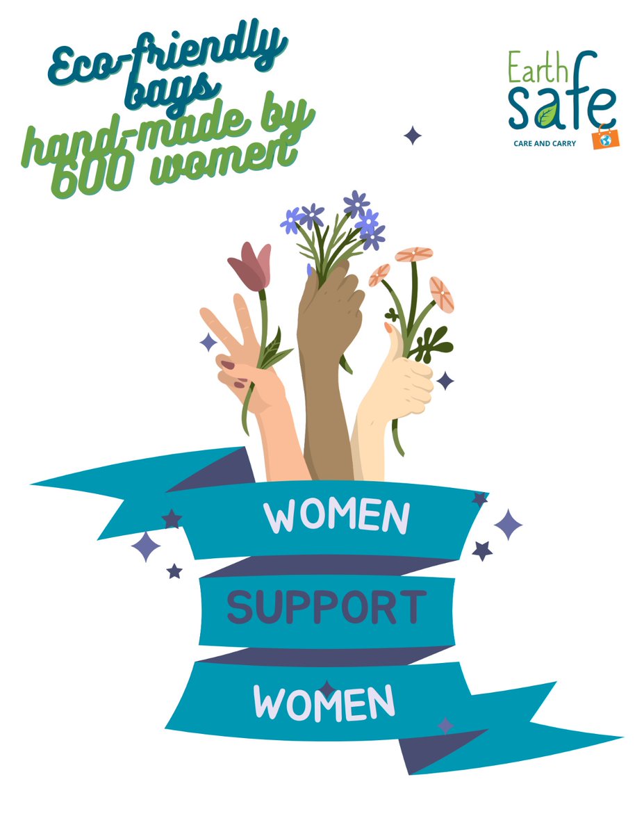 Empowerment through Unity! 
At Earthsafe Global Our products are lovingly manufactured by our incredible team of 600 women employees who bring passion and skill to every creation. 🌟👜
#womensupportwomen #empowermentthroughunity #womenempowerment #earthsafe #sustainablefashion