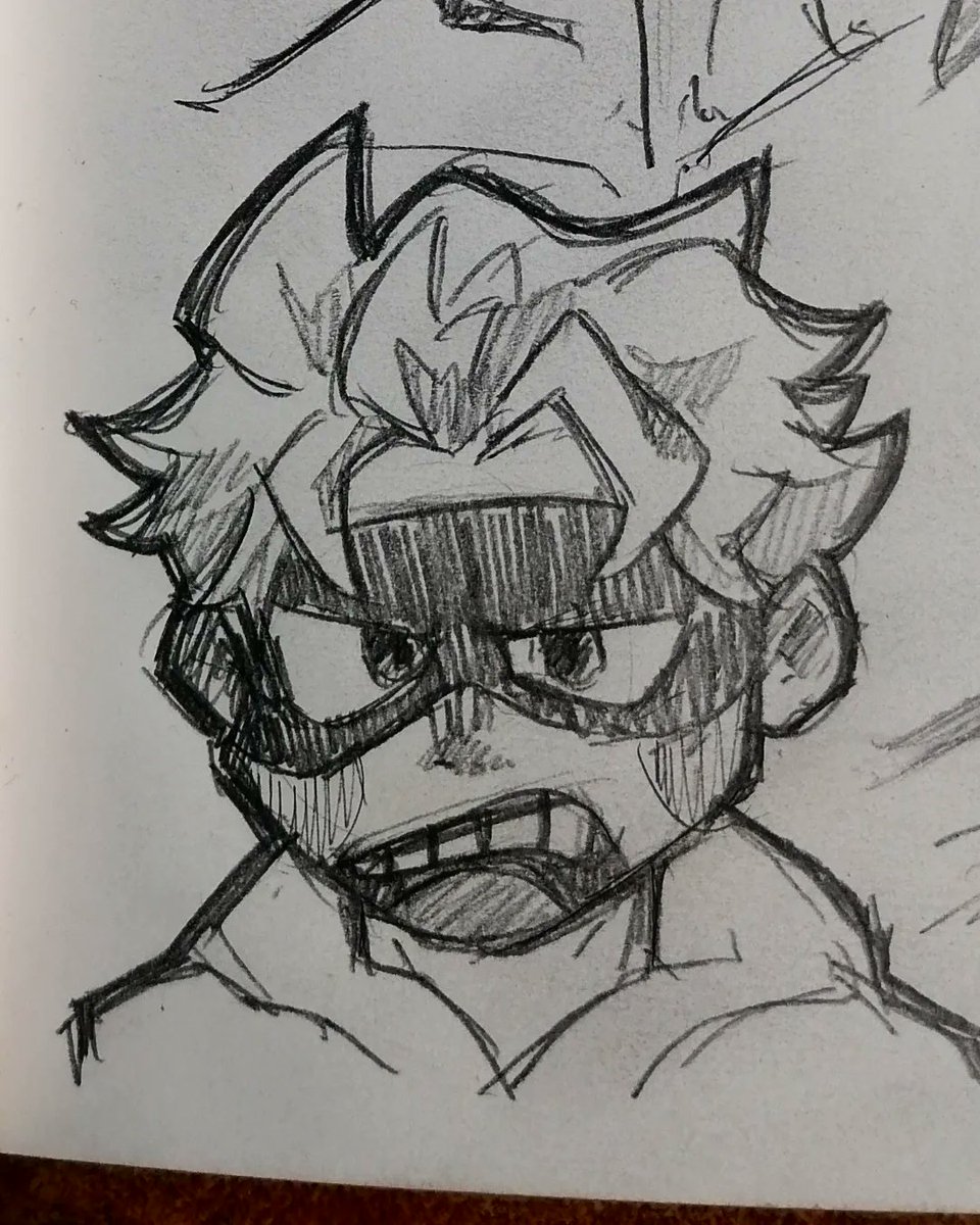 Koppanki_'s tweet photo. Im so inlove w Fatgum 😍
.#bnha #sketchbook #draw #fatgum #dailydrawing #art https://t.co/WF3aHcdMyh