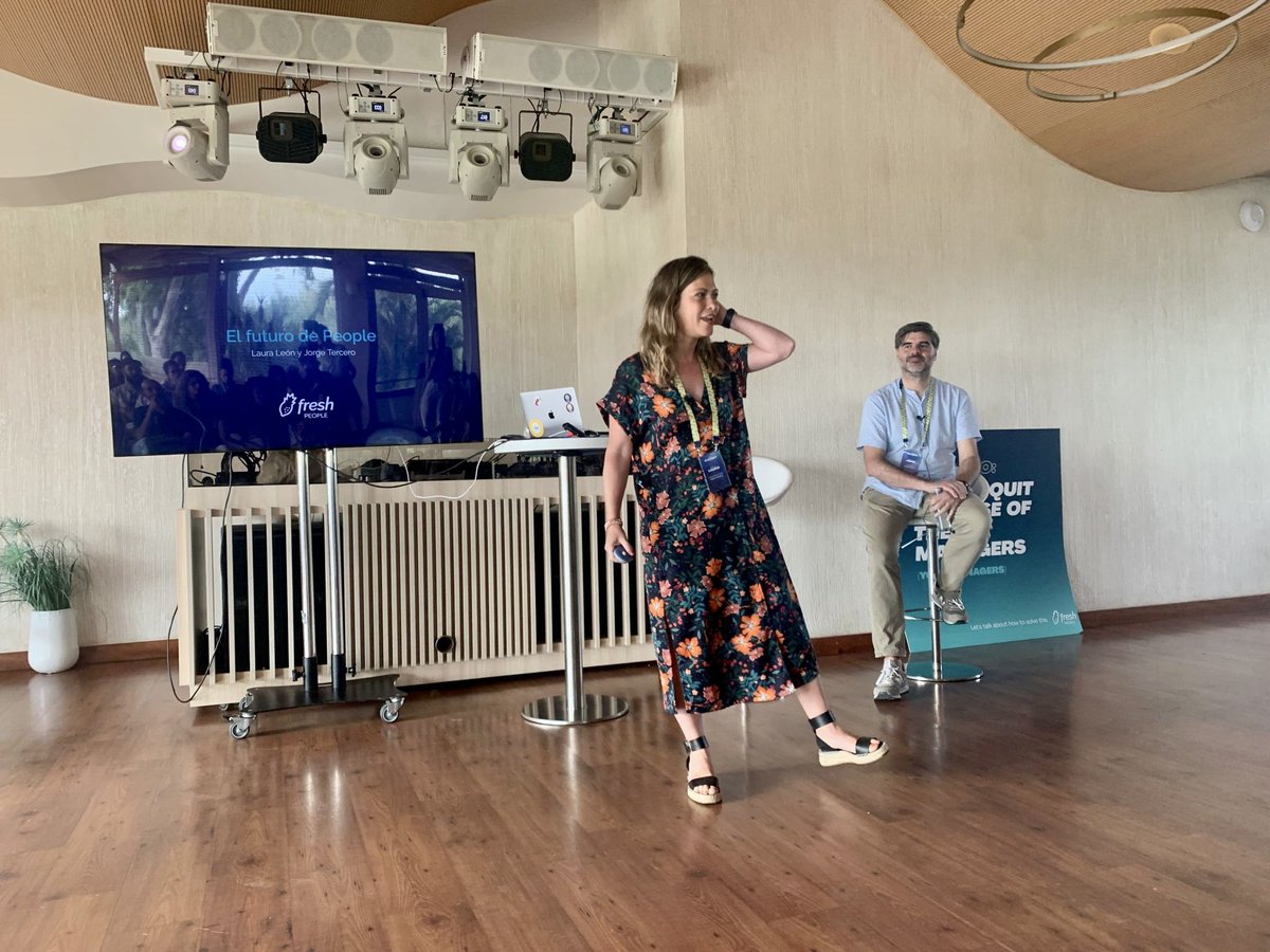 booster_HR's tweet photo. Tech + Innovación se unen para hablarnos sobre el futuro de la gestión de personas 😍🚀
#FreshSunset https://t.co/G1eMxmjQQt