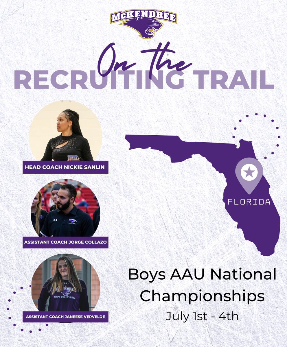 McKMVB's tweet photo. The coaching staff is headed back to Orlando to keep hunting for future Bearcats! See you soon at Boys AAU Nationals! 🤩 https://t.co/PBeBHzw7FJ