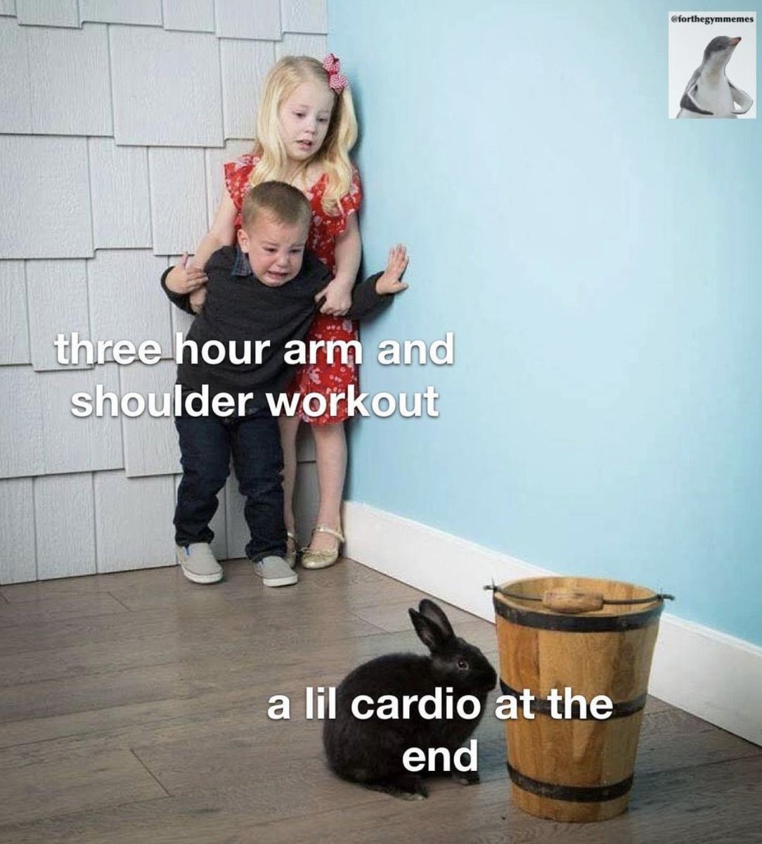 No kidding. #Cardio is THAT frightening! 😂

#beaststrainmean #letsbeastit #gymmemes #gymmeme #funny #funnymemes #funnymeme #fitnessmemes #fitnessmeme #workoutmeme #workoutmemes #meme #memes #memesdaily #memeoftheday #fitfam #fitfamily #todaysmeme #shitposting #shitpost