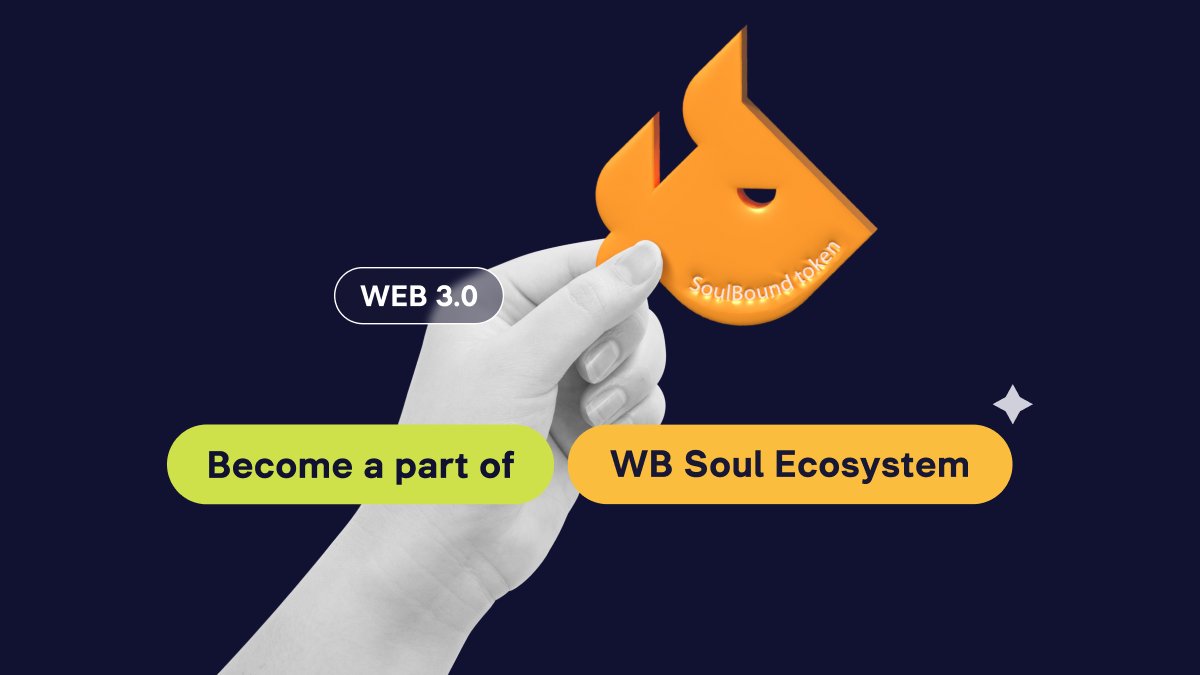 Whitechain_io's tweet image. A new era of digitalization is here 🔥

While working on WB Network, we have developed the idea of WB Soul Ecosystem, a new solution that will mark the beginning of our Web3 journey. The ecosystem includes WB Souls, Soul Attributes, and Soulbound Tokens, which can make your user…