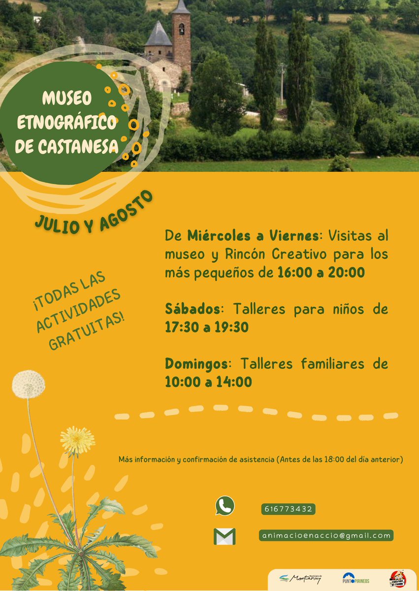 Este sábado abre el Museo Etnográfico de Castanesa, un buen inicio de tu viaje por #PuntoPirineos. Conoce como se vive en nuestro rincón en el mundo...