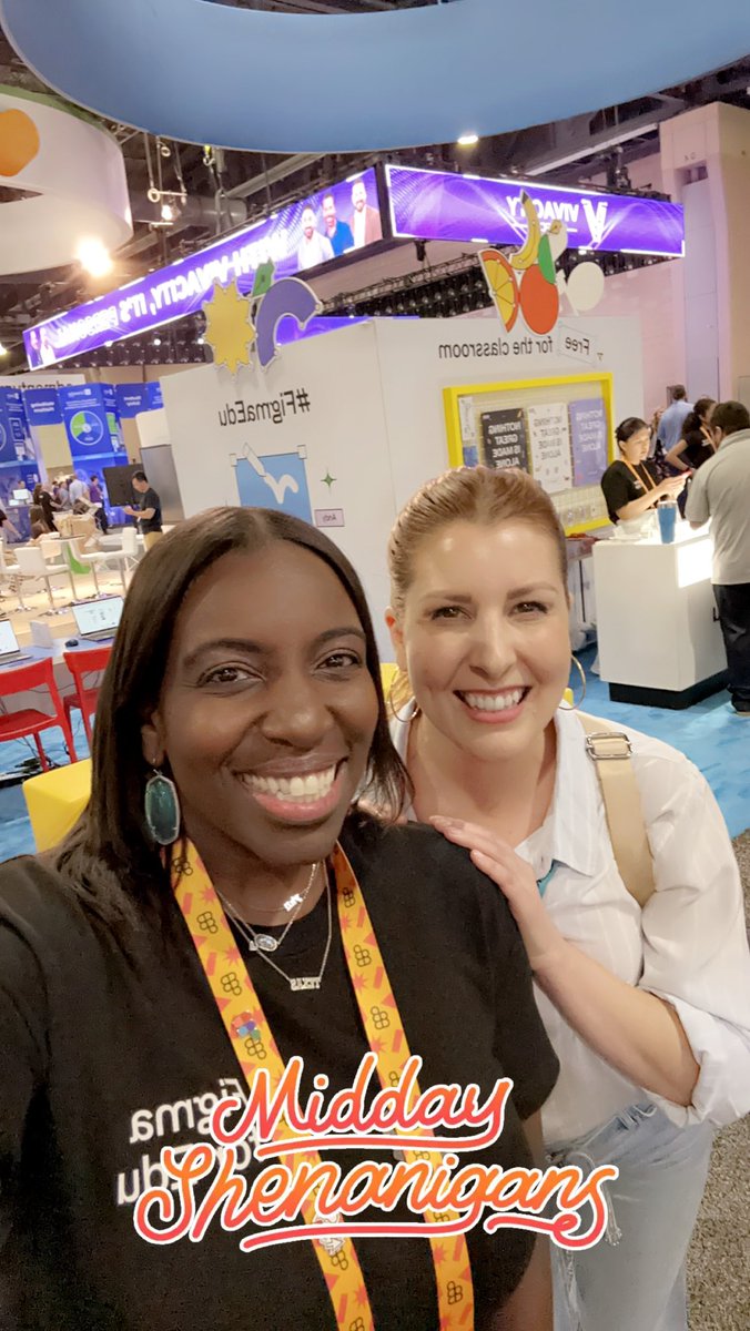 cmwatson2010's tweet image. Some #ISTELive23 moments are gonna HAVE to have their own moment! This? THIS is one ☝🏾!! Years in the making! 🤗🫶🏾🔥🤩🥰🤳🏾📸 I don’t fangirl a lot, but for this lady?!? Mm-hmm, I sure did nerd-out! @historysandoval sooo stinking 😃 to finally meet irl!! #friedfan #figmapartner