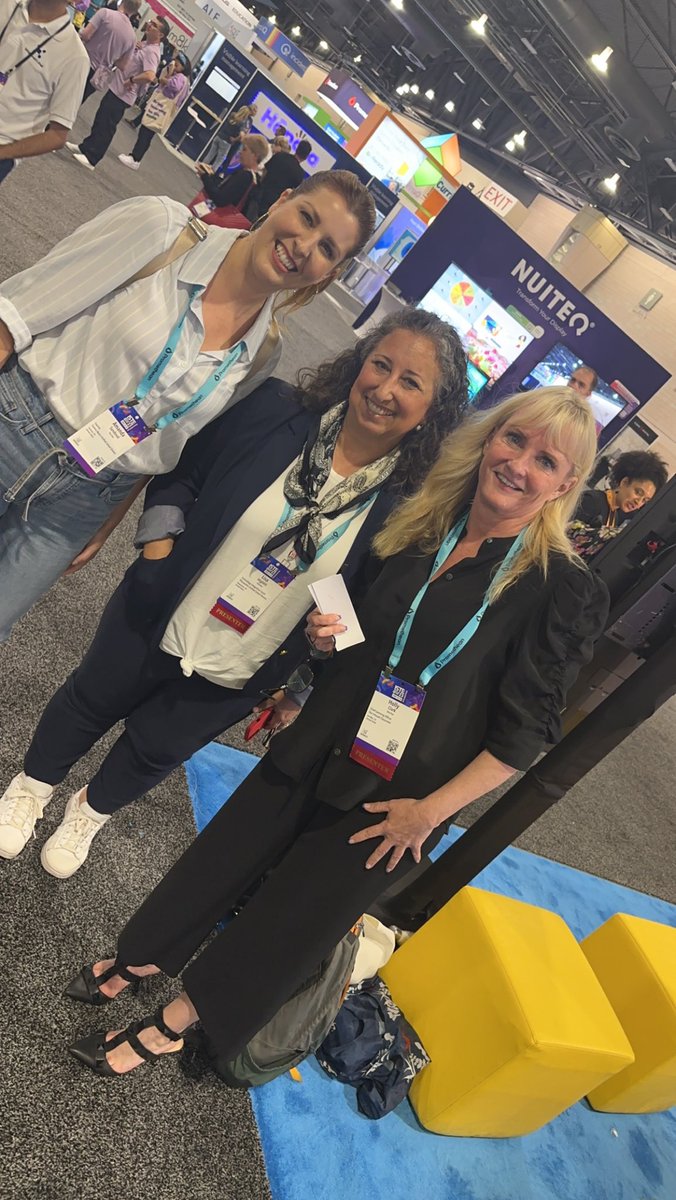 cmwatson2010's tweet image. Some #ISTELive23 moments are gonna HAVE to have their own moment! This? THIS is one ☝🏾!! Years in the making! 🤗🫶🏾🔥🤩🥰🤳🏾📸 I don’t fangirl a lot, but for this lady?!? Mm-hmm, I sure did nerd-out! @historysandoval sooo stinking 😃 to finally meet irl!! #friedfan #figmapartner