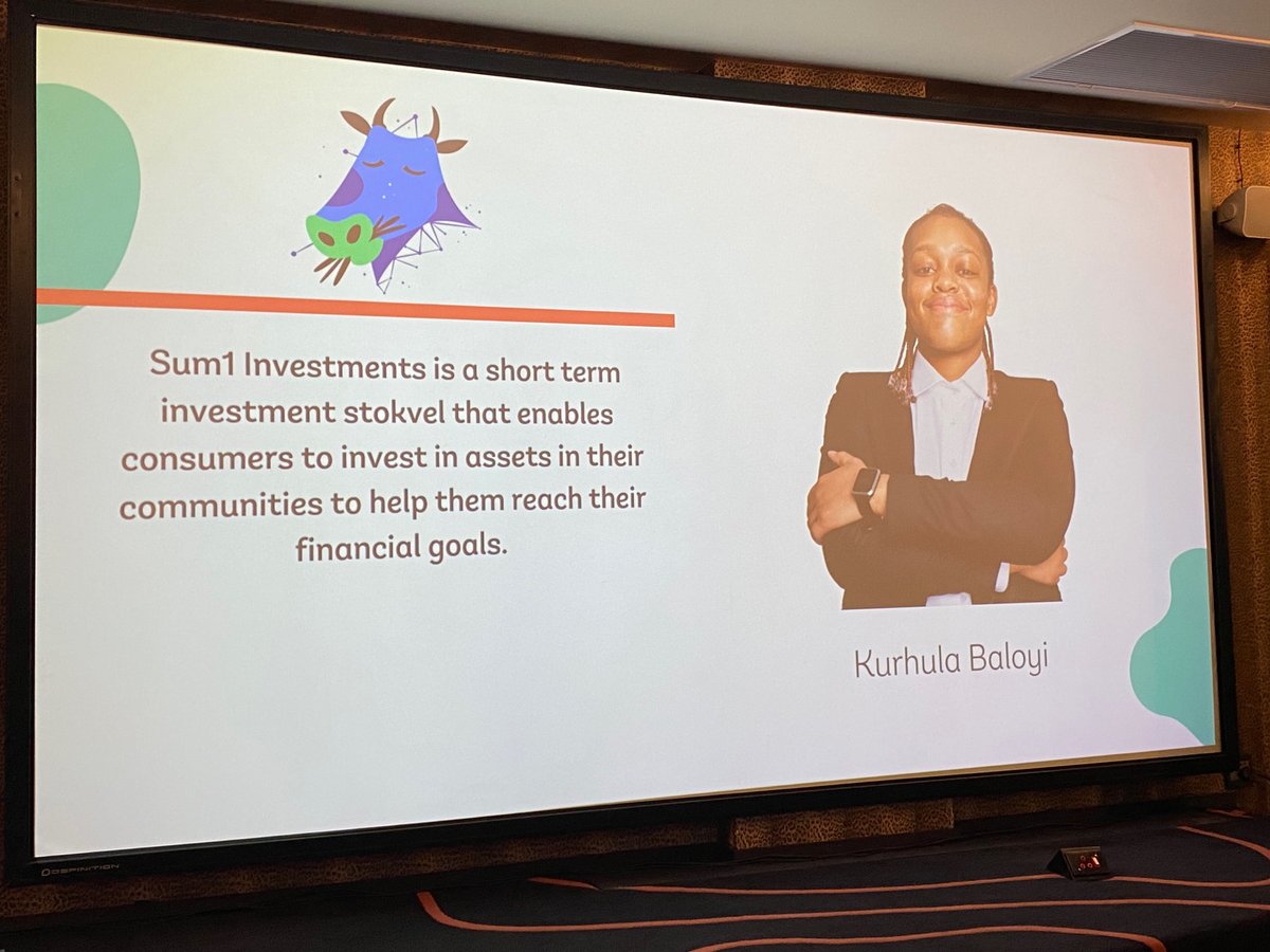 bridge_portal's tweet image. Congratulations to Sum1 Investment.
🎉🥳🎉🥳🥳

#FintechChallenge 
@worldbank @dabd_sa @dsigovza