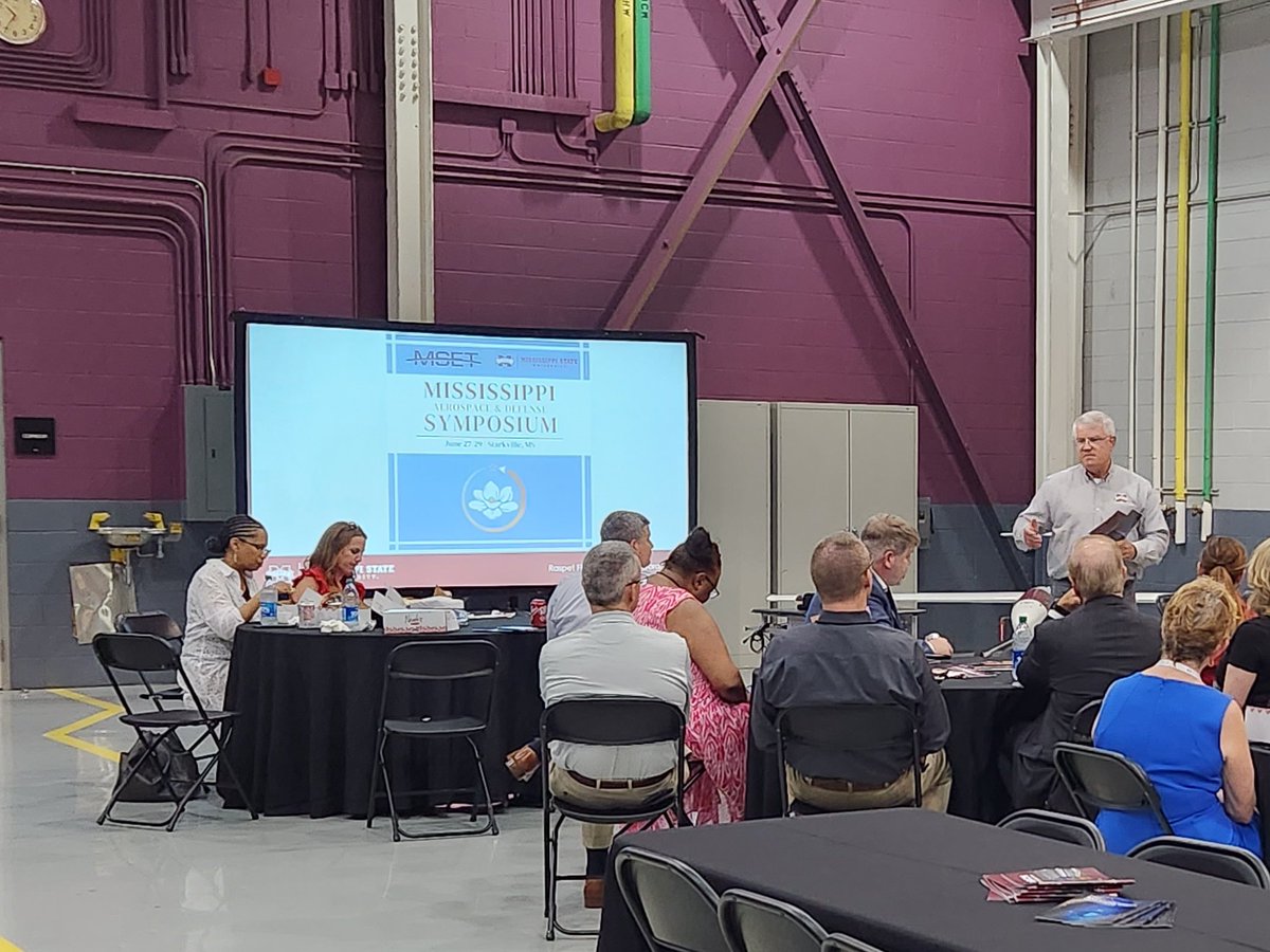 Center for Advanced Vehicular Systems - CAVS (@cavs_msstate) on Twitter photo Thanks to <a href="/MSStateRaspet/">MSU Raspet Flight Research Laboratory</a> for hosting closing remarks from <a href="/MaroonResearch/">Maroon Research</a>. We have had a great couple days with <a href="/MSETtweets/">Mississippi Enterprise for Technology</a> bringing together industry partners within the aerospace and defense sectors within the state of Mississippi. Thanks to <a href="/MSStateRaspet/">MSU Raspet Flight Research Laboratory</a> for hosting closing remarks from <a href="/MaroonResearch/">Maroon Research</a>. We have had a great couple days with <a href="/MSETtweets/">Mississippi Enterprise for Technology</a> bringing together industry partners within the aerospace and defense sectors within the state of Mississippi.