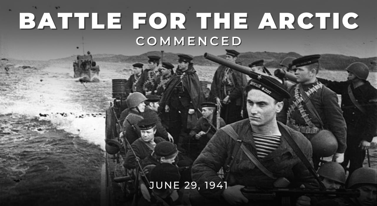 🗓 #OTD in 1941, the Battle for the Arctic commenced. The Nazi goals were to cut USSR's access to the Arctic Ocean, disrupt the Arctic convoys & advance to the east. The enemy failed to overcome the Soviet resistance & eventually fled from the north. 🔗 t.me/MFARussia/16417