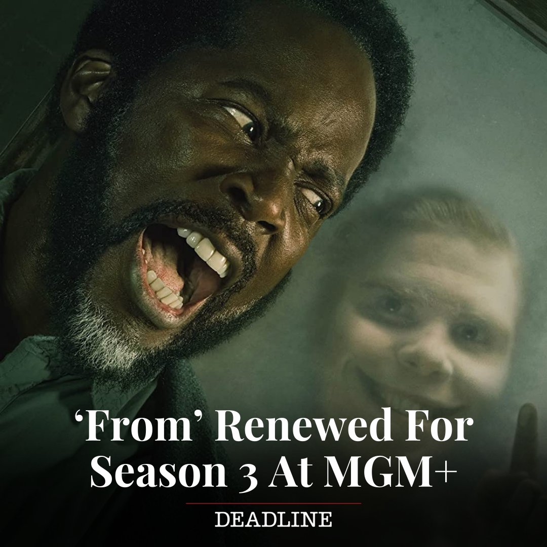 MGM+, which was rebranded from Epix earlier this year, said that From is its second-most viewed series in its history behind Forest Whitaker-fronted Godfather of Harlem bit.ly/46uf7YX