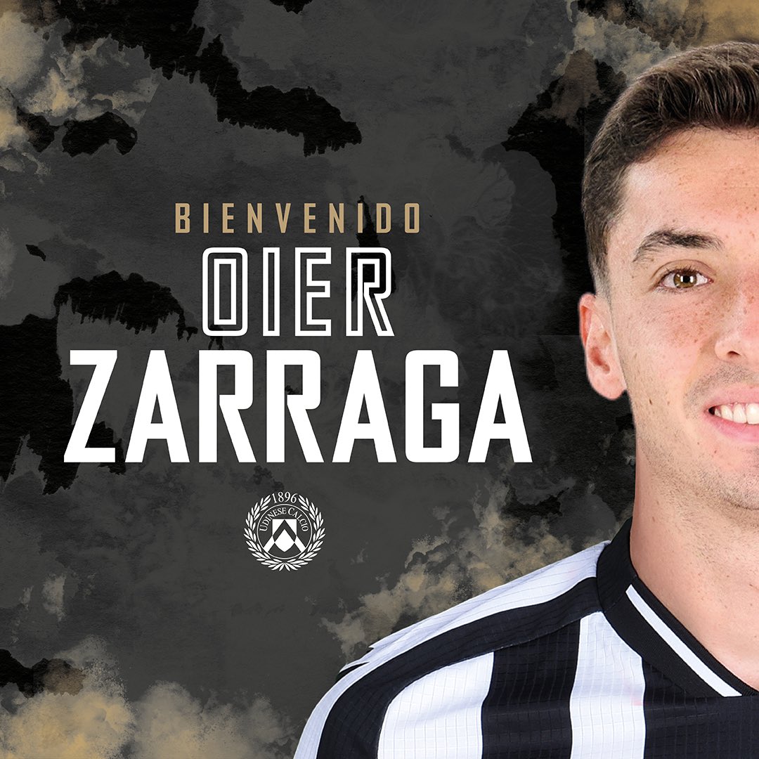 Udinese_1896's tweet photo. Bienvenido Zarraga 🙌🏻🇪🇸

⚪️⚫️ #AlèUdin #ForzaUdinese #Udinese #Zarraga #WelcomeZarraga https://t.co/3S3GrveDYB