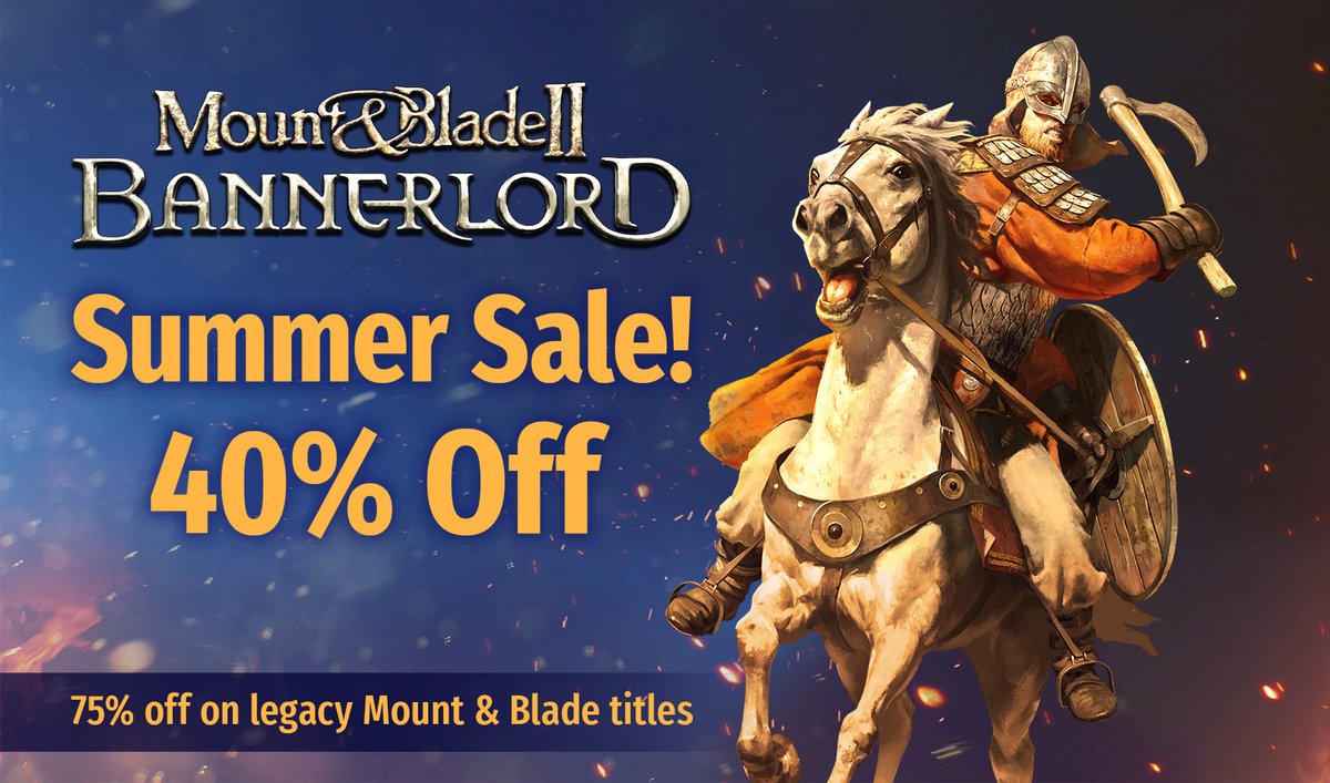 Mount & Blade tweet media