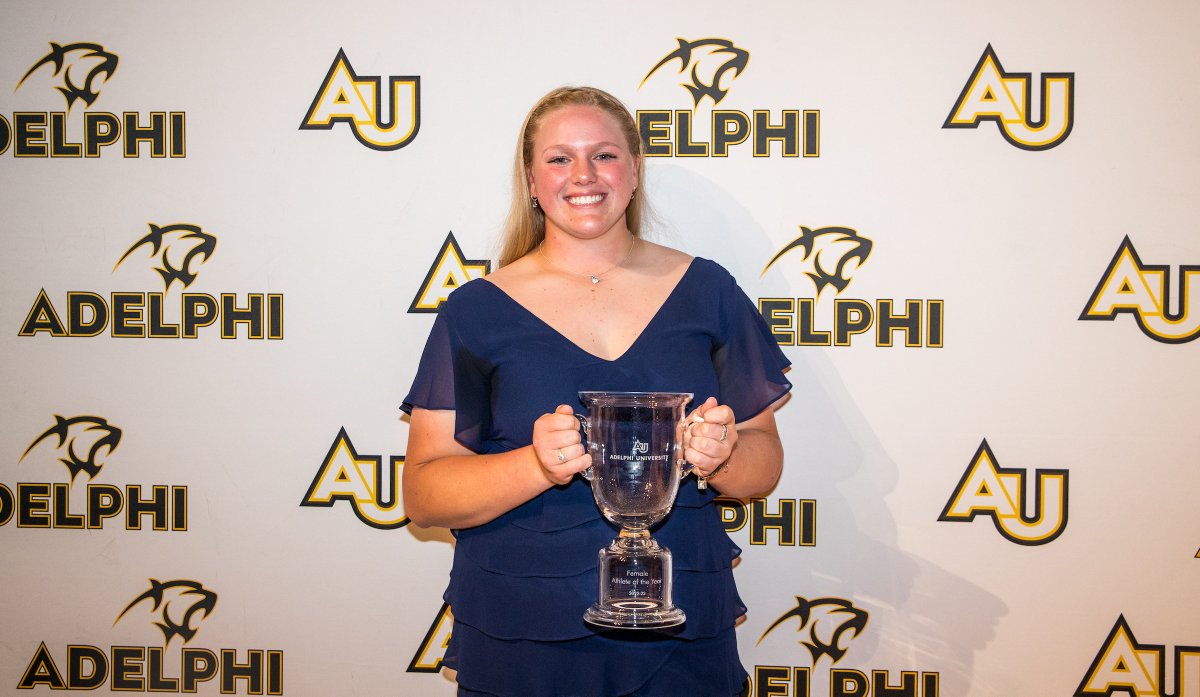 AUPanthers's tweet photo. Capping this year's annual awards, we present to you our Male and Female Athletes of the Year. Both touted as All-Americans, Academic All-Americans and All-Conference honorees this season ... Congratulations to Joseph Duchnowski and Lindsey Hibbs! 🏆

🔗: https://t.co/8I3w8Eka6N https://t.co/3ecmoS8I6q