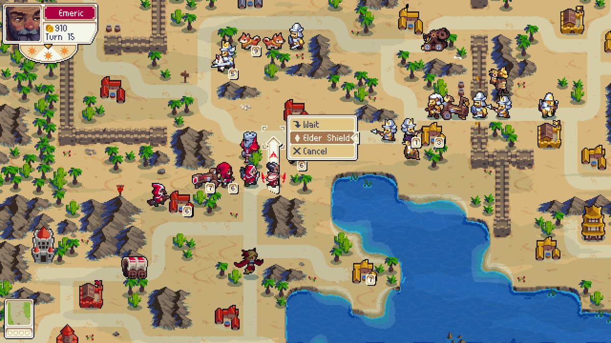 WargrooveGame's tweet image. Interested in the upcoming #Wargroove2 but haven't yet played the original game?

Well, guess what — you're in luck! Wargroove is 70% off in the Steam Summer Sale! 😎🌊

Take to the battlefield and save up on this turn-based adventure!