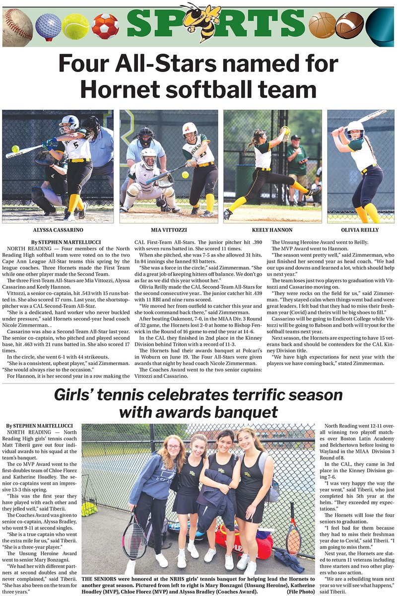 Lead sports page published June 29, 2023 localheadlinenews.com/north-reading-…
