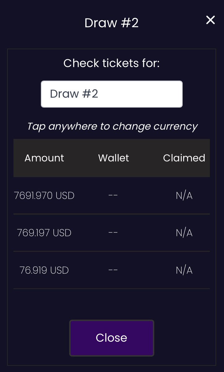 Little teaser for our 10k Raffles😉

Imagine winning 1st place in the 100k raffle that just started 🔥