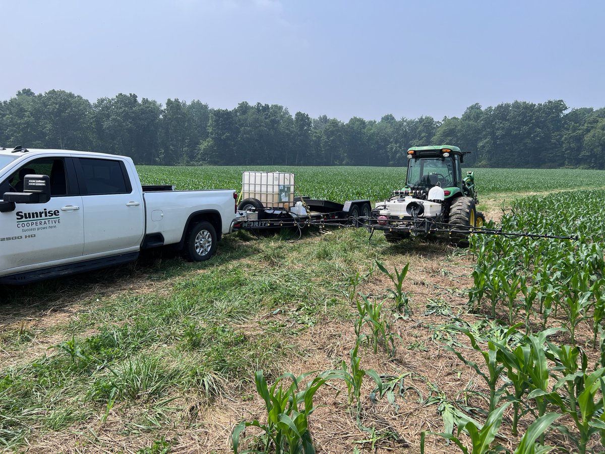 SunriseCoopOH's tweet photo. Taking care of our plots with some #PCTSunrise #FolrFeed treatments, #NutraBurst products and #BioBuild nutrition. From planting to harvest and beyond, we're here for you.
#SunriseCooperative #LocalGrowHow #WhyPCT #cropnutrition #OhioAgriculture https://t.co/mwmqAptZAV