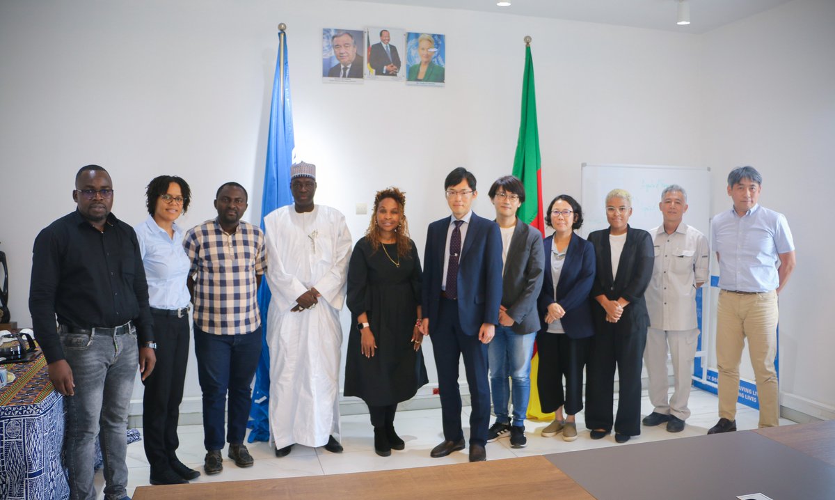 #Cameroon 🇨🇲

Promising  #WFP - #JICA collaboration to develop the rice value chain in Cmr, supporting market opportunities for local farmers. Exploring links with local #schoolfeeding and Cmr's integration into  Initiative for Food and Nutrition Security in Africa #IFNA 🤝🌍