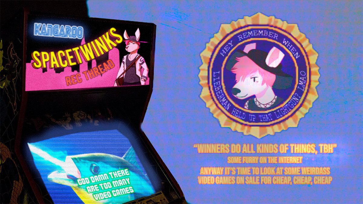 it's the steam (and itchio) summer sale, and you know what that means

(it means it's time for me to make yet another game sale rec thread)

as usual, i focus primarily on obscure, older, and just plain weirder games, as big name titles don't need the help.

so, onwards!