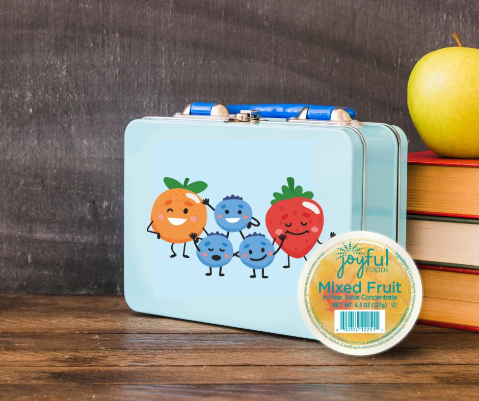 McLaneHungerSol's tweet photo. Looking for a delicious addition to your school feeding program or lunchboxes? Joyful Food's Mixed Fruit Cups are the perfect snack to keep kids energized throughout the day. Contact your local sales representative today to place your order! https://t.co/iA9YOzUaC4