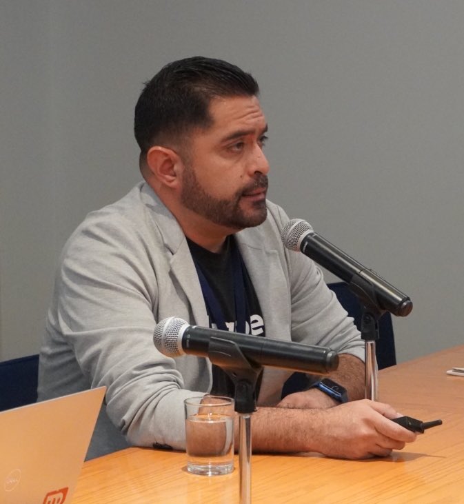 gggimex's tweet photo. La sesión sobre financiamiento para la implementación a nivel subnacional en el #FFS23, contó con la participación de Roberto Martinez de #FIDEAPECH, Fredy Velázquez de @MetrobusCDMX y Siddharta Flores de @NafinOficial y moderado por nuestro Coordinador Subnacional, @amaya_mx. https://t.co/MnHad2djS7