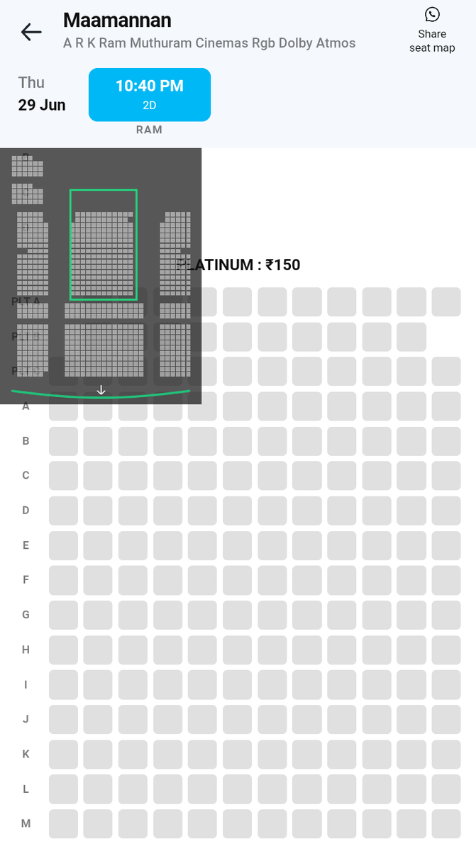 i_RA_Anand's tweet photo. #MaaMannan Day 1 Night Show
Status in #Tirunelveli 🔥
#Ram (767 Seats)- Full
#Muthuram (740 seats)- Full
#Senthivel (480 seats)- Full
#Alangar (456 seats) - Full
@RamCinemas @AlangarCinemas @Sri_Senthilvel @mari_selvaraj @udhay
** https://t.co/1YxvvugNpv