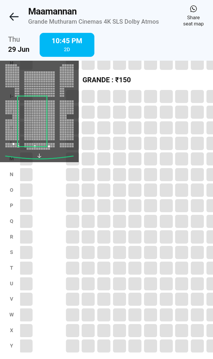 i_RA_Anand's tweet photo. #MaaMannan Day 1 Night Show
Status in #Tirunelveli 🔥
#Ram (767 Seats)- Full
#Muthuram (740 seats)- Full
#Senthivel (480 seats)- Full
#Alangar (456 seats) - Full
@RamCinemas @AlangarCinemas @Sri_Senthilvel @mari_selvaraj @udhay
** https://t.co/1YxvvugNpv