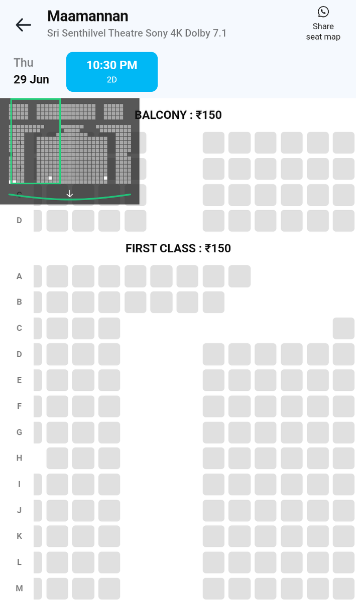 i_RA_Anand's tweet photo. #MaaMannan Day 1 Night Show
Status in #Tirunelveli 🔥
#Ram (767 Seats)- Full
#Muthuram (740 seats)- Full
#Senthivel (480 seats)- Full
#Alangar (456 seats) - Full
@RamCinemas @AlangarCinemas @Sri_Senthilvel @mari_selvaraj @udhay
** https://t.co/1YxvvugNpv