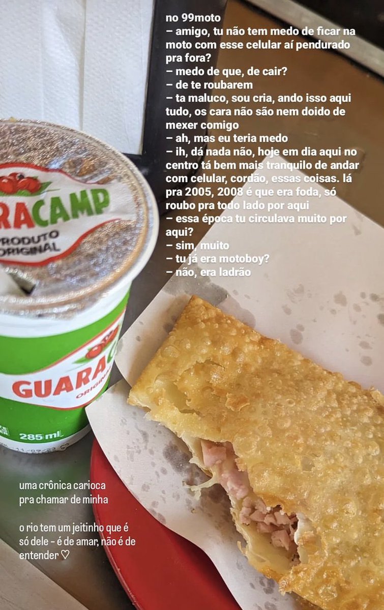 pedrohgaspar's tweet photo. O mais puro elixir de Rio de Janeiro esse relato ofertado ontem pela amiga Juliane Westin 

Tô travado nesse diálogo https://t.co/KrGw8ZKN1I