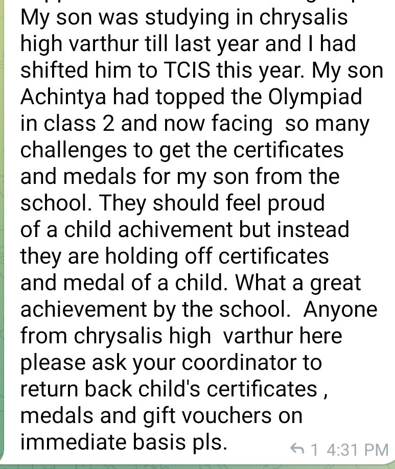 Voice Of Parents Association ® tweet media