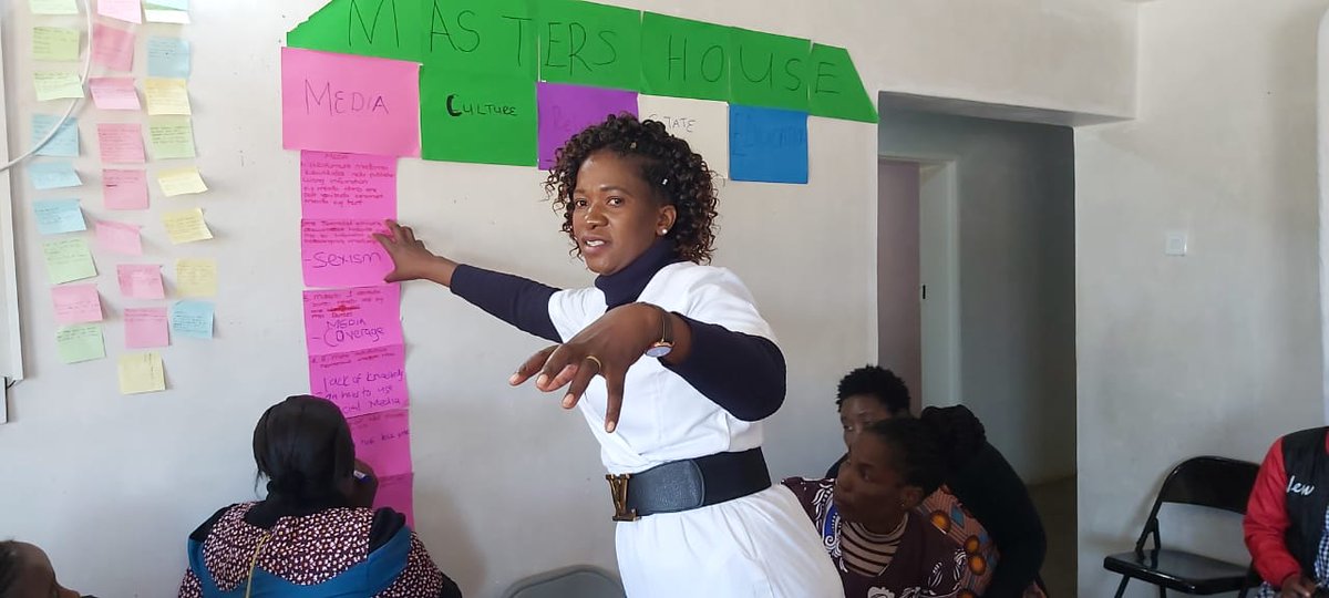 Young Women (@youngwomeninst) on Twitter photo Speaking @ a Training of trainers on #GRSSD <a href="/ONyahunzvi/">Onai Nyahunzvi</a> contended that," Collective effort is essential to dismantling the Master's House, it also starts by uprooting the roots & the pillars of oppression at the family level & transcend to the community and national level ." Speaking @ a Training of trainers on #GRSSD <a href="/ONyahunzvi/">Onai Nyahunzvi</a> contended that," Collective effort is essential to dismantling the Master's House, it also starts by uprooting the roots & the pillars of oppression at the family level & transcend to the community and national level ."