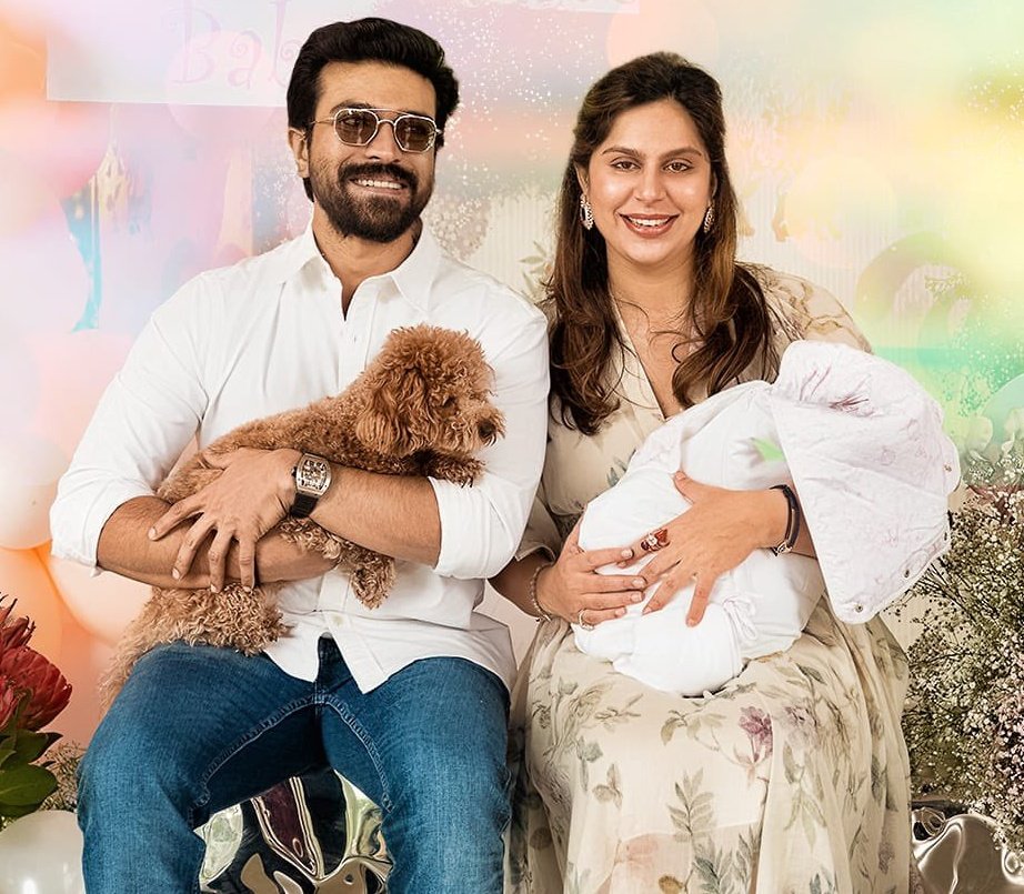 Ambani gifted a golden cradle to Ram Charan and Upasana's baby girl, The #MegaPrincess, as revealed by a senior journalist in one of his interviews.