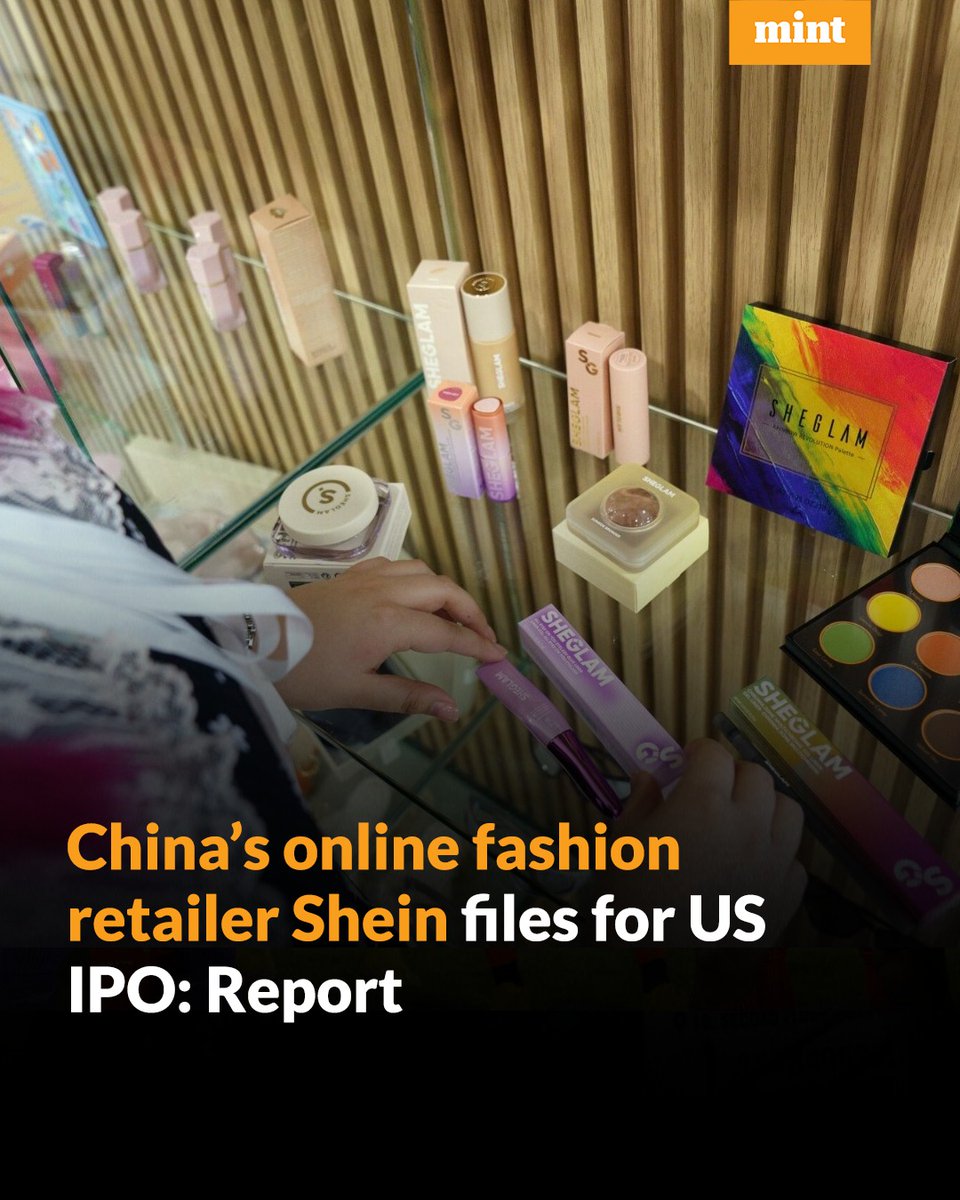 The stock market debut could make #Shein the most valuable Chinese company to go public in #US since #Didi Global listed in #NewYork in 2021.

Read here: https://t.co/9LL4NXqfVr https://t.co/GH8gVAAhlV