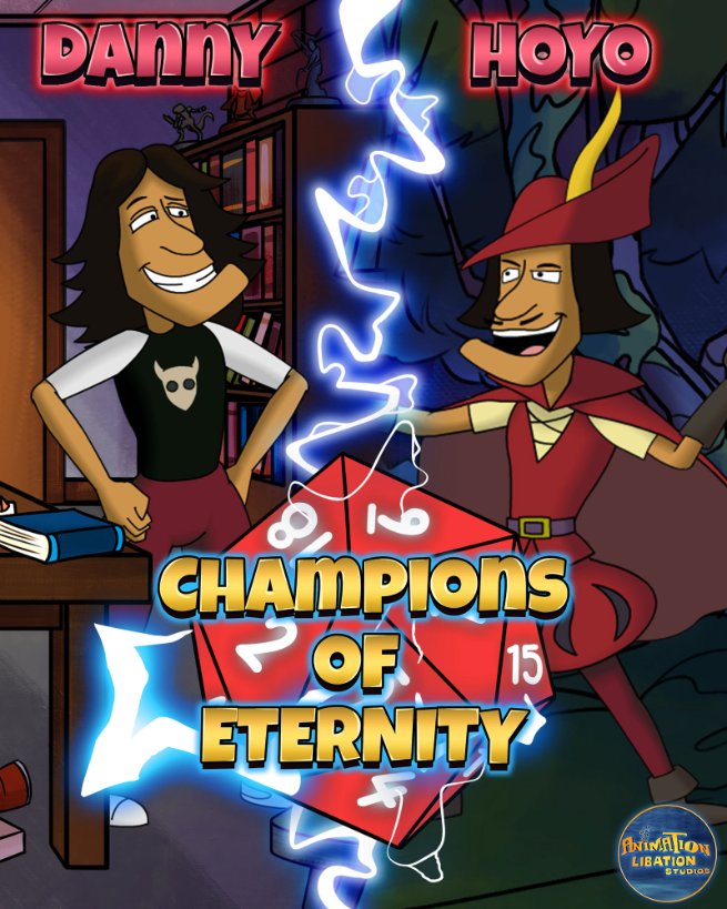 Pizza delivery boy by day, lead singer of 'Shetlin Pony' 
a 1980's hairband by night. In the world of Mylandia, 
he's Hoyo Diego,a minstrel and Bard. A teller of tall tales, 
and connoisseur of fine wine, fabulous décor, and a real 
foodie at heart.
#championsofeternity