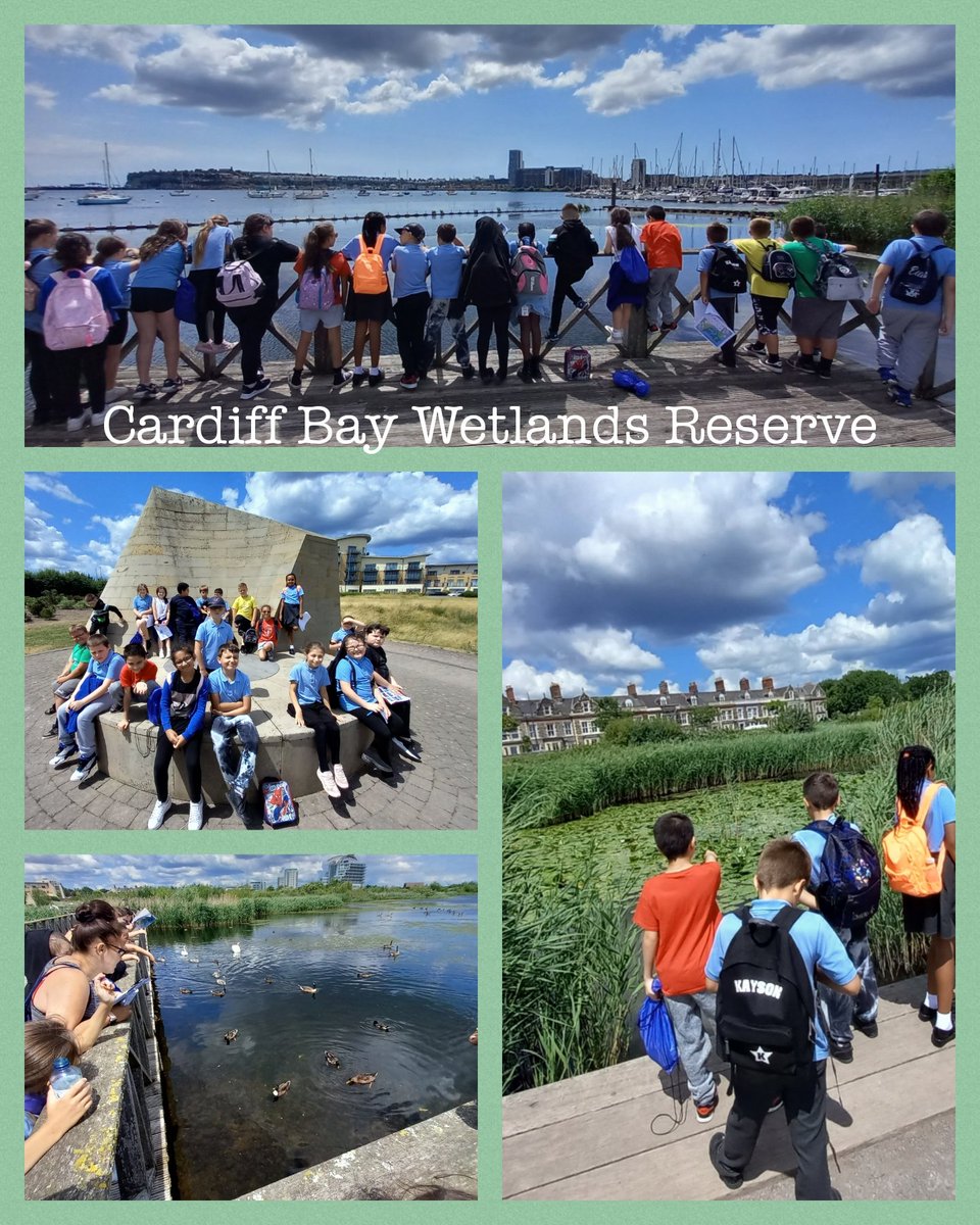 SchoolTrelai's tweet photo. A very exciting trip for #tpsYear4 down Cardiff Bay today. Techniquest, the wetlands and landmark spotting! We are exhausted ๐ดbut it was so much fun! #tpsScience #tpdHumanities #tpsOutdoors https://t.co/gFZN7Jsj0O