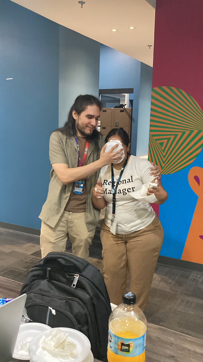 Paying my promise for VOC #pieintheface #LifeAtATT  #TeamGuadalajaraBBtech