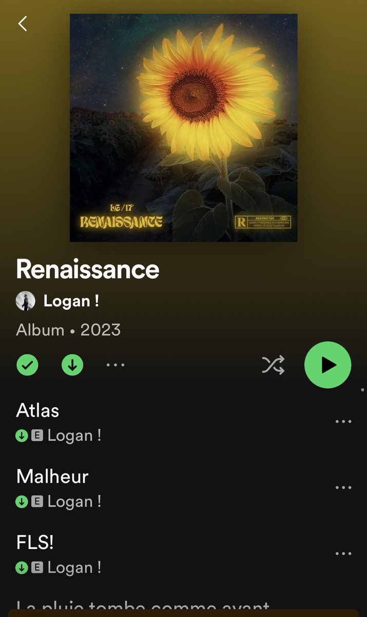 luka_ptb's tweet photo. Les gars le projet Renaissance de mon gars est sorti ! C’est 22 minutes allez streamez ça ! (En plus j’ai fait la cover) https://t.co/AjWv6OauV5