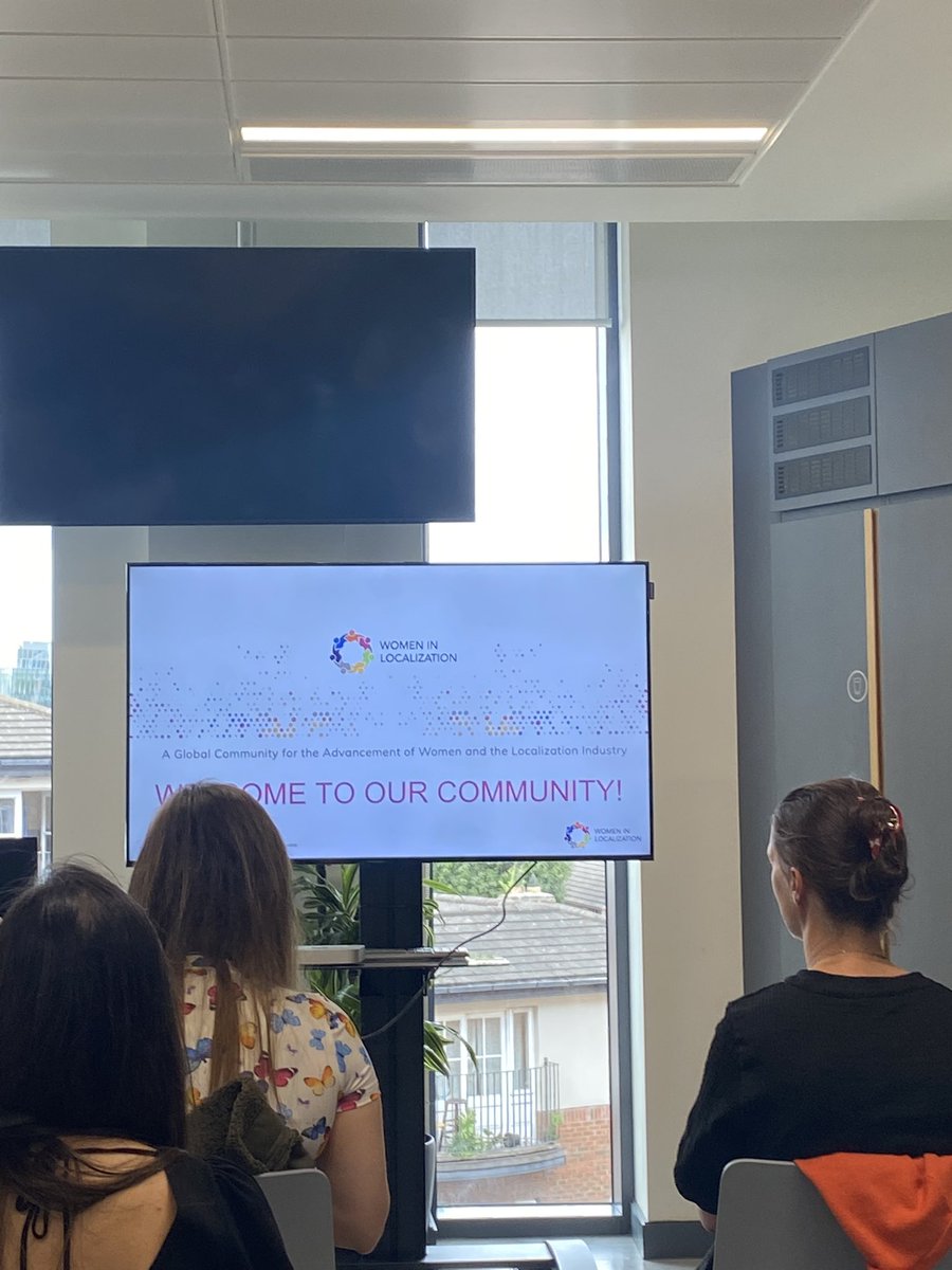 TRihawf's tweet photo. Attending the Women in Localization event in Dublin, ServiceNow demonstrating their localization of product documentation using MT https://t.co/O0mv5POUbF