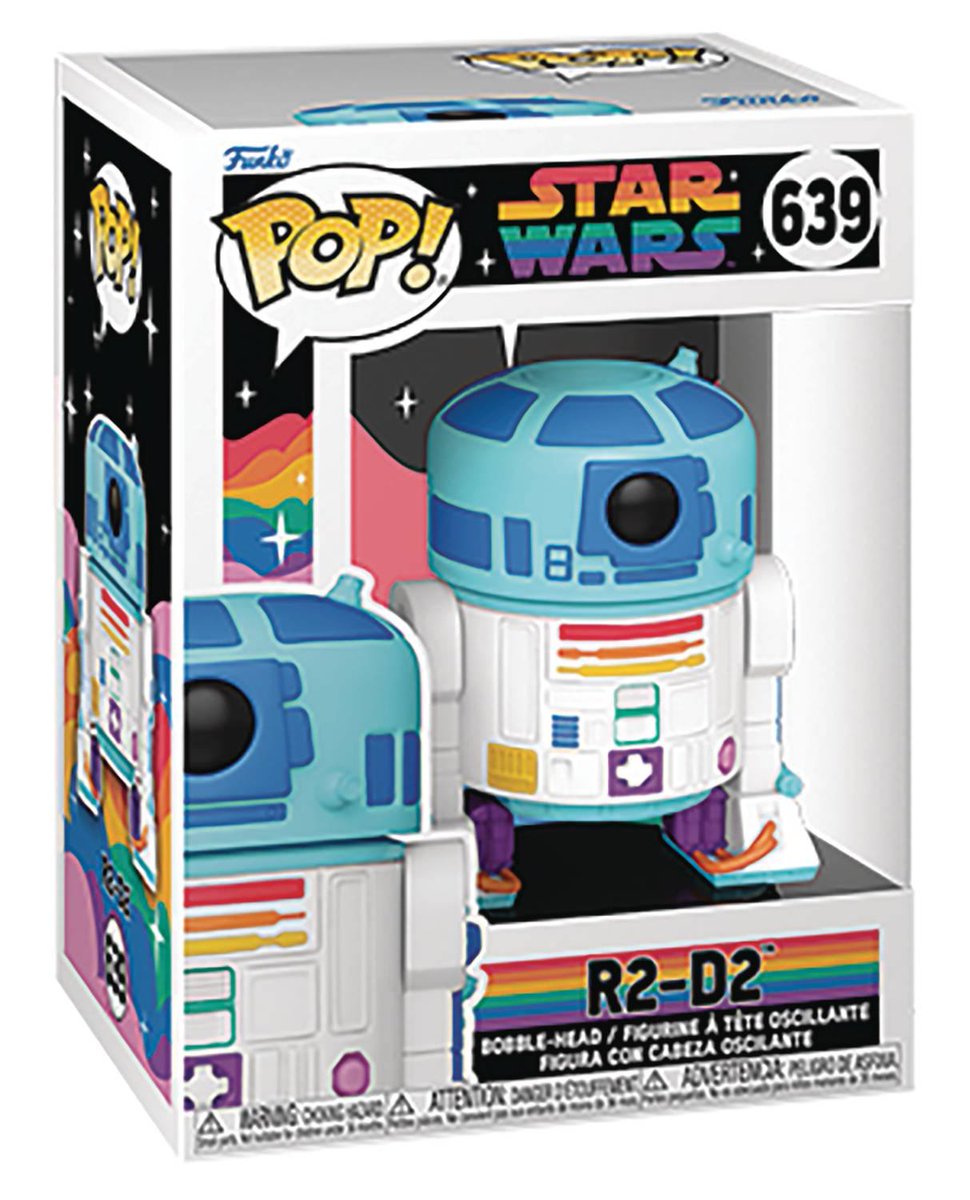 DLairSA's tweet photo. Tomorrow may be the last day of Pride Month, but we  just got in these adorable Pride Droids in from Funko! If you need any held, please send us a PM or call the store at 210-615-1229. https://t.co/OYdlzdUO62