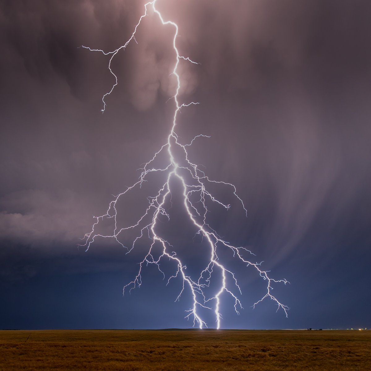 The 2am lightning show over Eckley Colorado