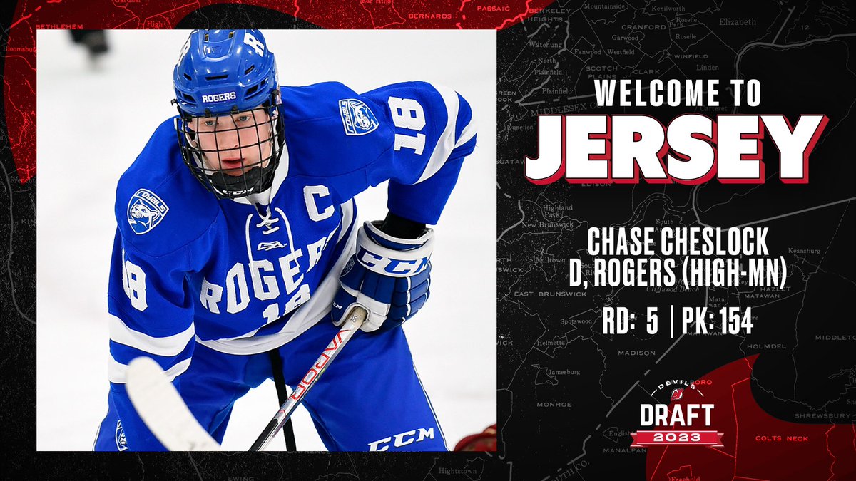 Welcome to Jersey, Chase! 

#NJDevils | #2023NHLDraft