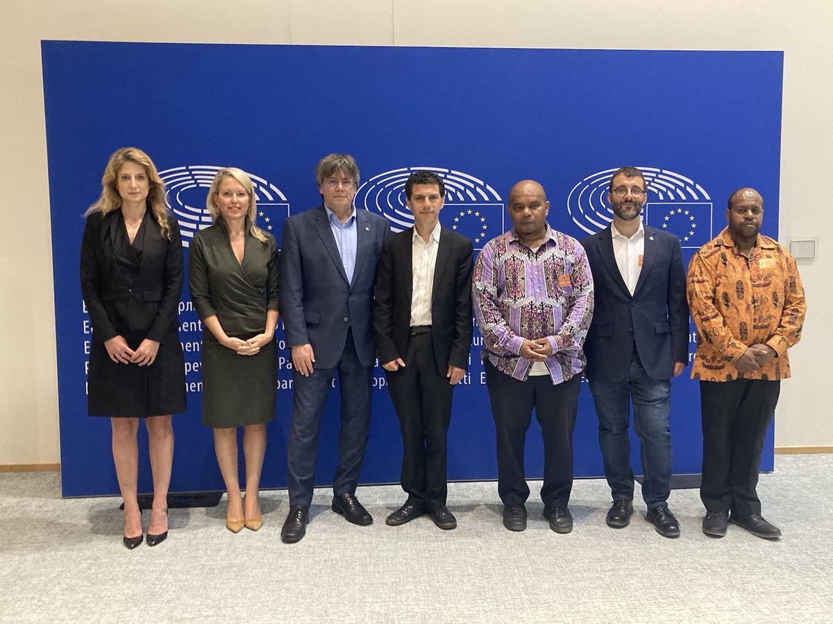 Aquest matí hem analitzat en una reunió del grup internacional de parlamentaris <a href="/IPWP_Official/">Int. Parl West Papua</a> la flagrant vulneració dels drets humans que viu la població de Papua Occidental sota l’ocupació indonèsia. Hem recollit les opinions de dues advocades de prestigi internacional com